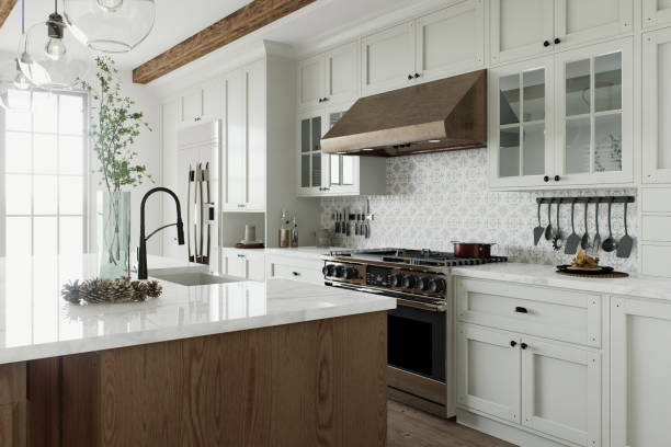 Kitchen island with seating Victoria